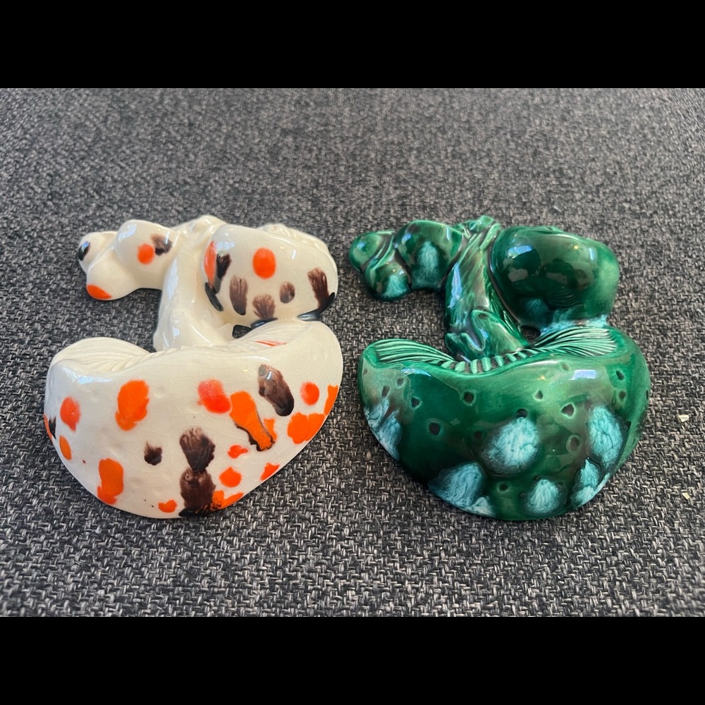 •1975 Duncan Ceramics Wall Mushroom Decor Set of 2• - Picture 5 of 10